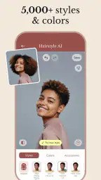 Hairstyle & Hair Color Changer screenshot