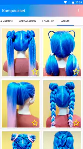 Hairstyles step by step screenshot
