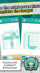 Hatsune Miku Logic Paint screenshot