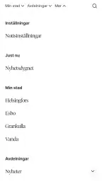 HBL Nyheter screenshot