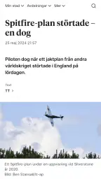 HBL Nyheter screenshot