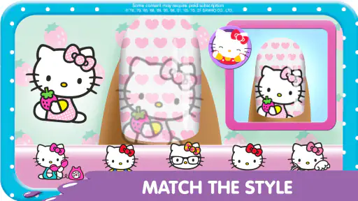 Hello Kitty Nail Salon screenshot