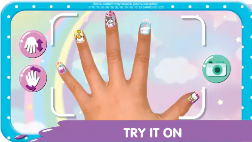 Hello Kitty Nail Salon screenshot