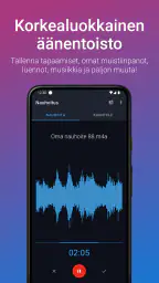 Helppo äänentallentaja screenshot