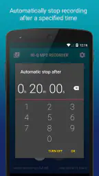 Hi-Q MP3 Voice Recorder (Pro) screenshot