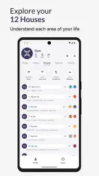 Horos - Birth Chart screenshot