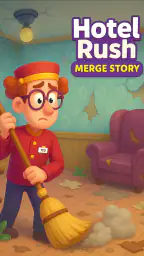 Hotel Rush: Merge Story screenshot