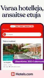Hotels.com: Hotellivaraukset screenshot