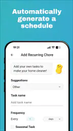 House Cleaning Schedule-Chores screenshot