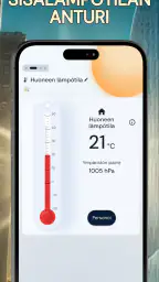 Huoneenlämpömittari screenshot