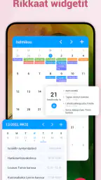 Hyvä kalenteri - Agenda App screenshot