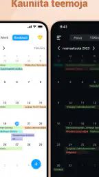 Hyvä kalenteri - Agenda App screenshot