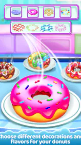 Icecream Cone Cupcake Baking screenshot