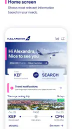 Icelandair screenshot