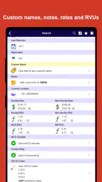 iCoder CPT RVU ICD10 HCPCS NDC screenshot