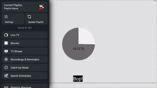 iMPlayer TV IPTV Player screenshot