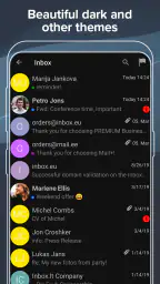 Inbox.eu - business email screenshot