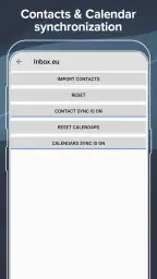 Inbox.eu - business email screenshot