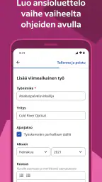 Indeed-työpaikkahaku screenshot