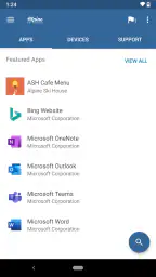 Intune-yritysportaali screenshot