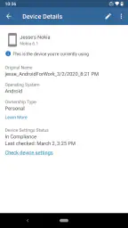Intune-yritysportaali screenshot