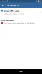 Intune-yritysportaali screenshot
