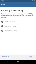 Intune-yritysportaali screenshot