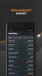 Investing.com Pörssi & Osake screenshot