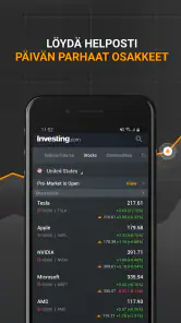 Investing.com Pörssi & Osake screenshot
