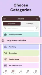 Invitation Maker & RSVP Cards screenshot