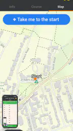 iOrienteering screenshot