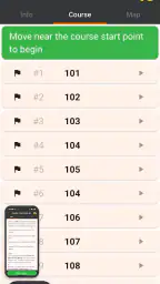 iOrienteering screenshot