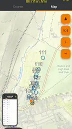 iOrienteering screenshot