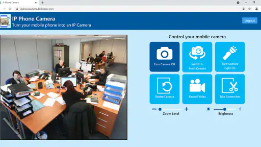 IP Phone Camera screenshot