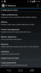 IP Webcam Pro screenshot