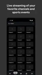 IPTV Pro Stream Player screenshot