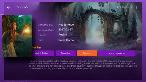 IPTV Smart Purple Player screenshot