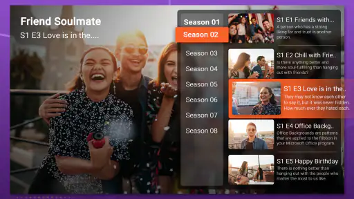 IPTV Smart Purple Player screenshot