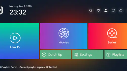 IPTV Smarters Player 2026 screenshot