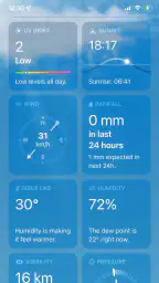 iWeather OS15 Forecast Weather screenshot