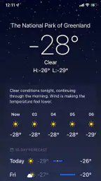 iWeather OS15 Forecast Weather screenshot