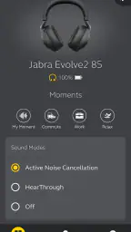 Jabra Sound+ screenshot