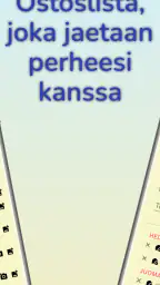 Jaettu Ostoslista Kauppalista screenshot