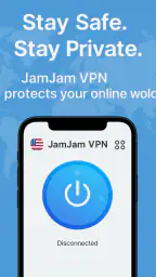 JamJam VPN فیلتر شکن قوی سریع screenshot
