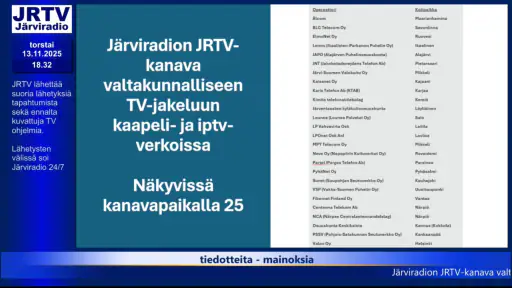 Järviradio - nettiradio screenshot
