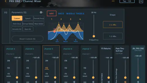 JBL Pro Connect screenshot