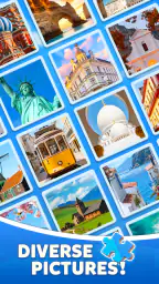 Jigsaw PicZen-Solitaire Puzzle screenshot