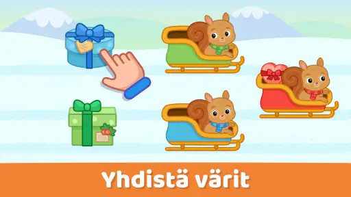 Joulun talvi taapero pelejä screenshot