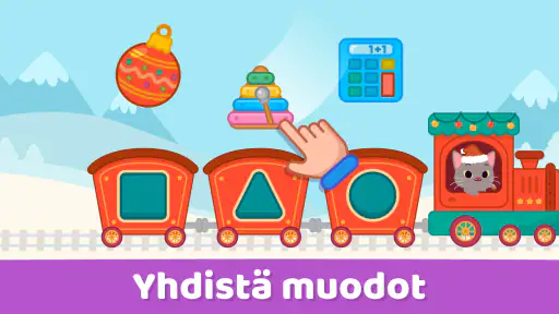 Joulun talvi taapero pelejä screenshot