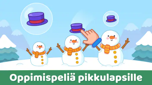 Joulun talvi taapero pelejä screenshot